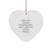 Funny School Psychologist Gifts - 'I May Be A School Psychologist, But...' Heart Ornament for Christmas - Gifts from Men to School Psychologist Friends - Image 1