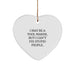 Funny Tool Maker Gifts from Friends and Family - Heart Ornament with I May Be A Tool Maker, But I Can't Fix Stupid People. - Unique Christmas Unique Gifts for Tool Makers - Image 1