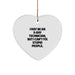 Funny X-Ray Technician Heart Ornament Gift from Coworkers for Men's Christmas Unique Gifts - Image 1