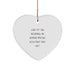 Funny Administrative Assistant Heart Ornament, Gifts from Friends to Administrative Assistants, 'Look At You Becoming An Administrative Assistant And Shit' Quote, Christmas Unique Gifts - Image 1