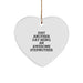 Funny Stepmother Gifts for Christmas, Stepmother Heart Ornament, Just Another Day Being An Awesome Stepmother Quote, Gifts from Family, Stepmother - Image 1