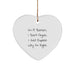 Funny Barber Heart Ornament Gifts from Friends to Family for Christmas Unique Presents - Image 1