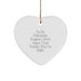 Funny Orthopedic Surgeon Gifts for Christmas - Heart Ornament from Men, Unique Christmas Unique Gifts for Orthopedic Surgeon Friends, Coworkers, Family - Image 1