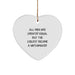 Funny Watchmaker Gifts from Men - Heart Ornament with Inspirational Quote for Watchmaker Friends, Christmas Unique Gifts for Watchmaker Lovers - Image 1