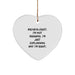 Funny Archeologist Heart Ornament Gifts from Men to Women Friends for Christmas Unique Presents - Image 1