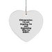 Funny Chiropractor Heart Ornament Gifts for Chiropractor from Friends, Unique Christmas Unique Gifts - Image 1