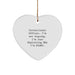 Correctional Officer Funny Heart Ornament Gifts from Family to Correctional Officer - Image 1