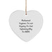 Funny Mechanical Engineer Gifts for Men - Heart Ornament from Friends, Coworkers, Family - Christmas Unique Presents for Him - Image 1