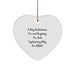 Funny X-Ray Technician Gifts for Him from Friends and Family - X-Ray Technician Heart Ornament for Christmas Unique Gifts - Image 1