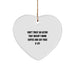 Funny Actor Heart Ornaments Gifts from Men to Friends, Christmas Unique Gifts for Actor - Image 1