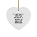 Funny Banker Gifts, Heart Ornament for Christmas, I Can't Fix Stupid But I'm A Fairly Decent Banker Quote, Gifts from Men to Coworkers - Image 1