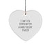 Funny Jeweler Gifts from Husband for Wife - Heart Ornament with I Can't Fix Stupid But I'm A Decent Jeweler Quote, Beautiful Christmas Decoration - Image 1