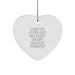 Funny Massage Therapist Gifts for Men, Women, Friends, Coworkers, Family - Heart Ornament with I Can't Fix Stupid But I'm A Fairly Decent Massage Therapist Quote, Christmas Unique Gifts from Friends - Image 1
