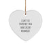 Funny Millwright Gifts from Friends Christmas Unique Gifts for Men, Heart Ornament, I Can't Fix Stupid But I'm A Fairly Decent Millwright - Image 1