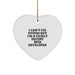 Funny Web Developer Christmas Unique Gifts from Friends to Web Developer Men - I Can't Fix Stupid Heart Ornament, White - Image 1