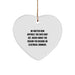 Funny Inspirational Electrical Engineer Heart Ornament Gifts from Friends, Christmas Unique Gifts for Electrical Engineer Men - Image 1