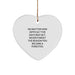 Forester Heart Ornament Gifts from Men to Family, Funny Inspirational Quote, Perfect for Christmas Unique Gifts - Image 1