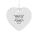 Funny Inspirational Gifts from Friends, Family, and Coworkers for Model Enthusiasts, Christmas Unique Gifts for Women, Heart Ornament with Motivational Quote - Image 1
