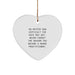Funny Nurse Practitioner Heart Ornament for Christmas, Gifts from Family to Nurse Practitioner, Inspirational Heart Shaped Decoration - Image 1