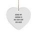 Funny Stepdad Gifts for Him, Heart Ornament Being My Stepdad Is The Only Gift You Need, Unique Christmas Unique Gifts from Family - Image 1