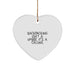 Backpacking Inspired Funny Heart Ornament Gifts from Friends for Backpacking Lovers - Christmas Unique Gifts - Image 1