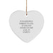 Aerospace Engineer Funny Gift Heart Ornament for Christmas Unique Gifts from Friends, Coworkers, or Family for Aerospace Engineer Men, Funny Engineer Gift, Heart Shaped Ornament - Image 1