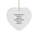Funny Auditor Gifts for Men, Auditor Heart Ornament with Sarcasm Quote, Christmas Unique Gifts from Friends - Image 1