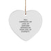 Funny Carpenter Gifts, Heart Ornament for Carpenter Friends, Gifts from Men to Carpenter, Unique Christmas Unique Gifts for Him - Image 1