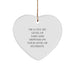 Funny CFO Heart Ornament Gifts from Friends for Men Women Coworkers Family Christmas - Image 1