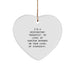 Funny Respiratory Therapist Gifts, Heart Ornament for Christmas Unique Gifts from Friends to Respiratory Therapist - Image 1