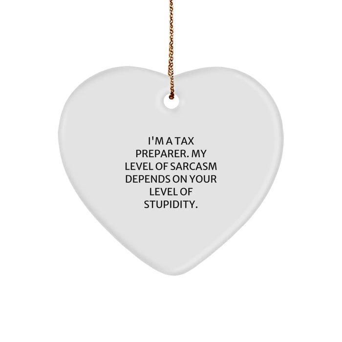 Funny Tax Preparer Gifts from Men to Tax Preparer Friends at Christmas Unique Gifts - Image 1