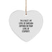 Funny Valet Gifts from Men, Heart Ornament with I'm A Valet Sarcasm, Christmas Unique Gifts for Valet - Image 1