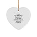 Funny Vice-principal Gifts from Men, Vice-principal Heart Ornament, I'm A Vice-principal, My Level Of Sarcasm Depends On Your Level Of Stupidity, Christmas Unique Gifts for Vice-principal - Image 1