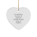 Funny Waitress Heart Ornament Gifts from Friends for Waitress, Sarcasm Level Depends, Christmas Unique Present - Image 1