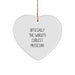 Funny Musician Heart Ornaments Gifts from Friends for Men Musician Christmas Unique Gifts - Image 1