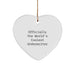 Funny Underwriter Gifts for Men - Officially The World's Coolest Underwriter Heart Ornament Christmas Unique Gifts from Friends - Image 1