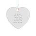 Funny Actuary Humor Gifts for Friends Funny Heart Ornament from Men Funny Gift for Actuary - Image 1