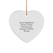 Ambulance Driver Gifts from Friends Funny Heart Ornament for Ambulance Driver Men Christmas Unique Gifts - Image 1