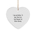 Funny Author Gifts from Friends, Heart Ornament for Authors Men Women, Unique Christmas Memorable Presents for Author Friends - Image 1