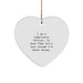 Compliance Officer Heart Ornament, Funny Gift for Compliance Officer Friends, Christmas Unique Gifts from Men to Compliance Officer - Image 1