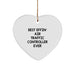 Funny Air Traffic Controller Heart Ornament Gifts from Friends and Family for Christmas Unique - Image 1