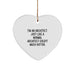 Funny Architect Gifts for Men - Heart Ornament from Friends - Unique Christmas Unique Gifts - Image 1