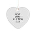 Funny Waitress Heart Ornament Gifts from Friends and Family for the Best Effin' Waitress Ever - Image 1