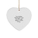 Funny Nuclear Technologist Heart Ornament Gifts from Men to Coworkers on Christmas Day - I Am A Nuclear Technologist. To Save Time Let's Just Assume I'm Never Wrong. Christmas Unique Gifts - Image 1