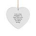 Funny Vice President Heart Ornament Gifts from Friends to Vice President, Unique Vice President Christmas Unique Gifts, I Am A Vice President. To Save Time Let's Just Assume I'm Never Wrong. - Image 1