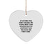 Funny Administrative Assistant Christmas Unique Gifts from Coworkers - Heart Ornament, Inspirational Quote - Gifts for Administrative Assistant - Image 1