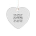 Funny PE Teacher Gifts, Heart Ornament Decor, Inspirational Quote for PE Teacher, Gifts from Friends, Christmas Unique Gifts for Men, Women, or Coworkers - Image 1