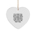 Funny Personal Care Aide Gifts from Family, Heart Ornament, Christmas Unique Gifts for Men, Women, Friends, Coworkers, Personal Care Aide - Image 1