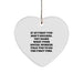 Funny Social Worker Gifts from Friends, Heart Ornament with Inspirational Quote, Christmas Unique Gifts for Social Worker, Family, Coworkers, Men, Women - Image 1