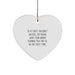 Funny Urban Planner Gifts from Women - Heart Ornament for Urban Planner Friends - Christmas Unique Gifts - Image 1